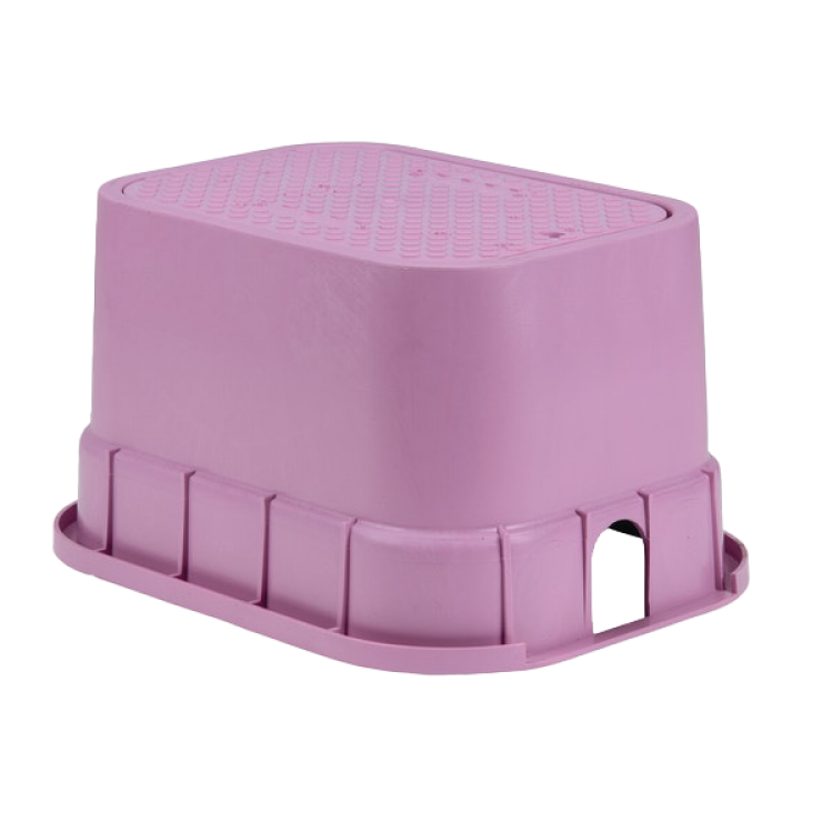 Rain Bird PVB Valve Box with Purple Lid