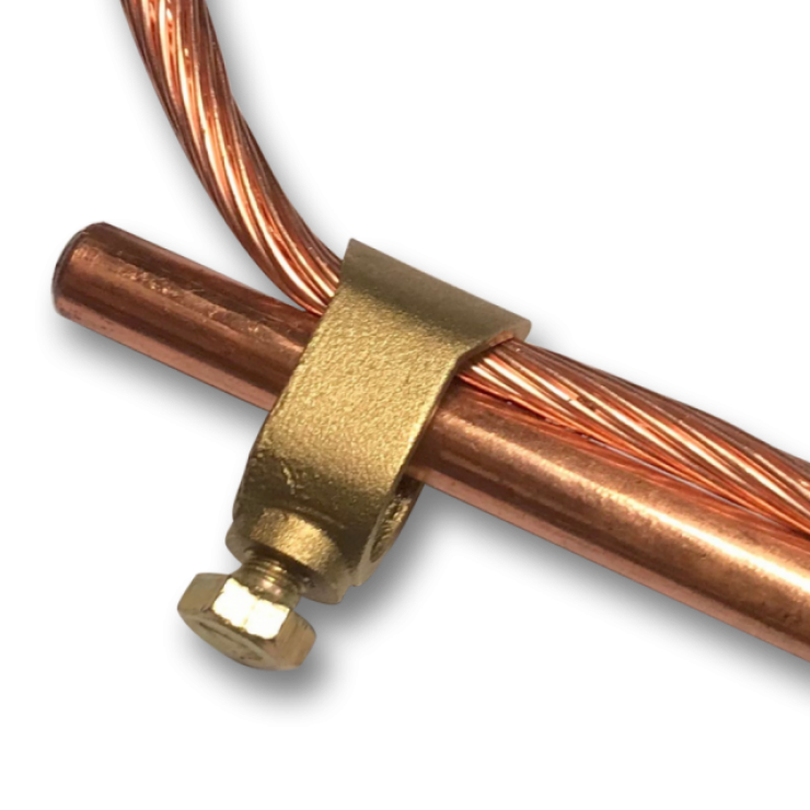 Grounding Rods with Clamps